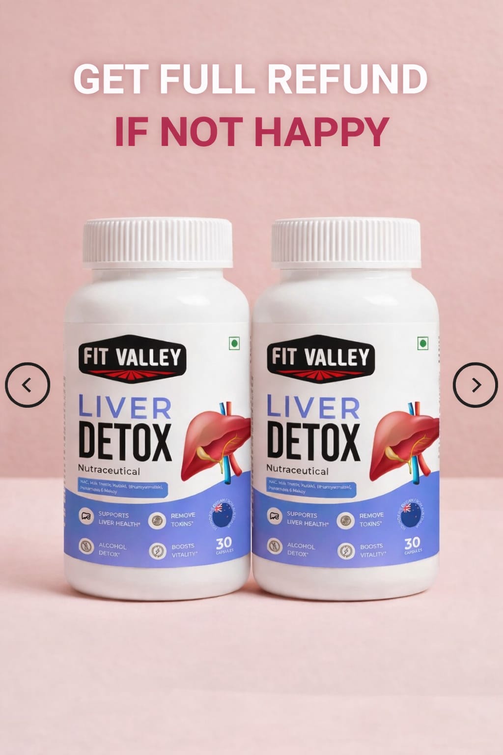 Liver Detox - Combo Pack of Two 30 tablets Each